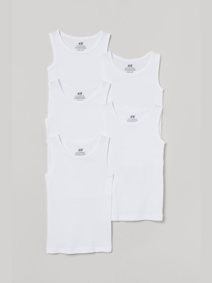 5-pack Cotton Tank Tops