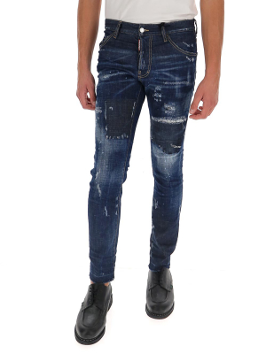 Dsquared2 Distressed Skinny Jeans