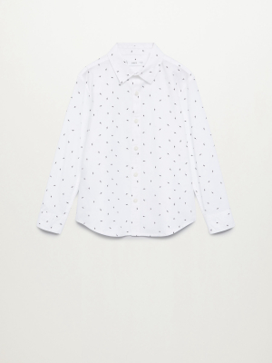 Printed Cotton Shirt