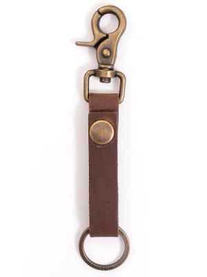 Super Loop Leather Keychain