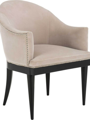 Malik Arm Chair Giotto Almond