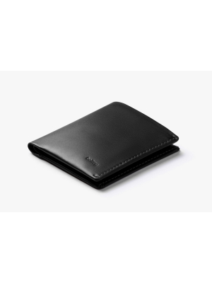 Bellroy Note Sleeve Leather/ Rfid Wallet- Black