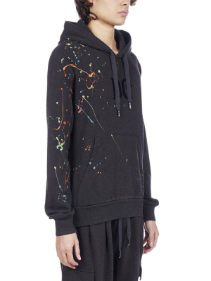 Dolce & Gabbana Dripping Effect Logo Hoodie