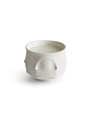 Muse Blanc Ceramic Candle