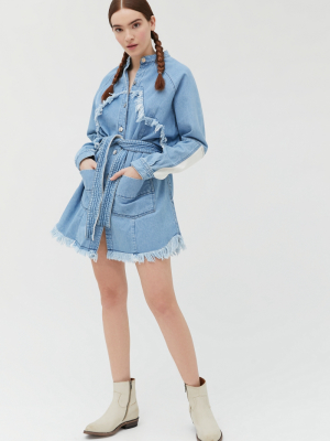 Pastiche Texan Oversized Denim Jacket