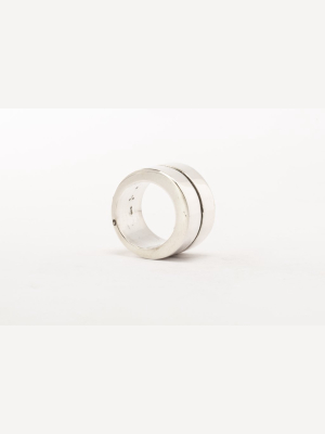 Crescent Crevice Ring (17mm, Pa)