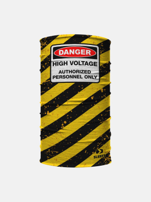 Danger High Voltage Neck Gaiter