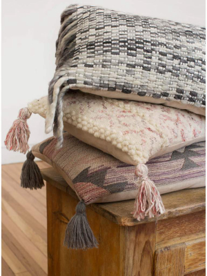 Loloi Tassel Rug Pillow