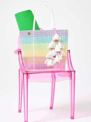 Las Guanacas Jumbo Tote In Rainbow