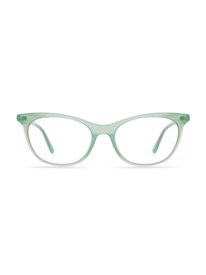 Jade - Seafoam + Blue Light Technology Glasses