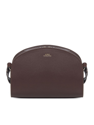 A.p.c. Demi Lune Mini Crossbody Bag