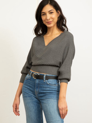 Annie Wrap Dollman Sweater