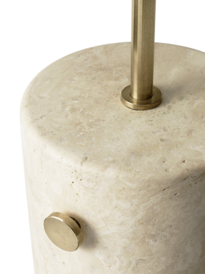 Jwda Floor Lamp - Travertine