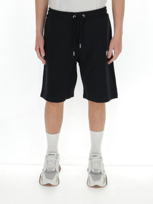 Diesel Logo Print Sweat Shorts