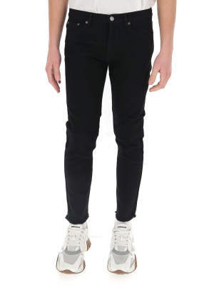 Givenchy Raw Hem Skinny Jeans