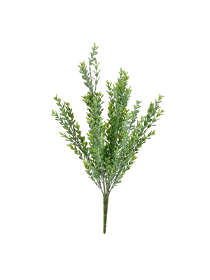 Vickerman 21" Uv Coated Green Mini Locust Bush.