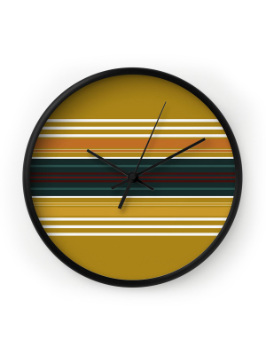 Iveta Abolina Levar Wall Clock - Deny Designs