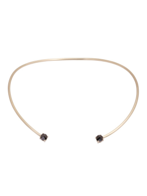 White Gold Choker