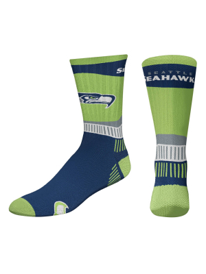 Nfl Seattle Seahawks Sport Fan Crew Socks