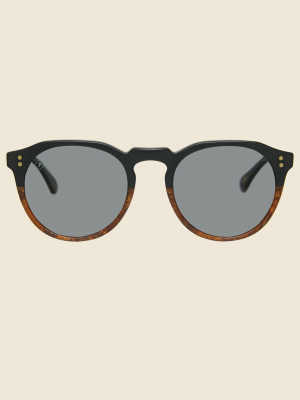 Remmy 49mm - Burlwood/smoke Polarized