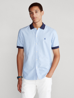 Classic Fit Polo-collar Oxford Shirt