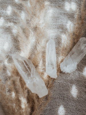 Raw Quartz Crystals