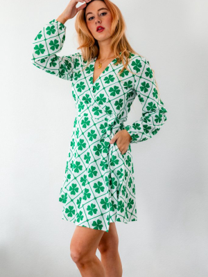 The Big Mistake | St. Patricks Day Wrap Dress