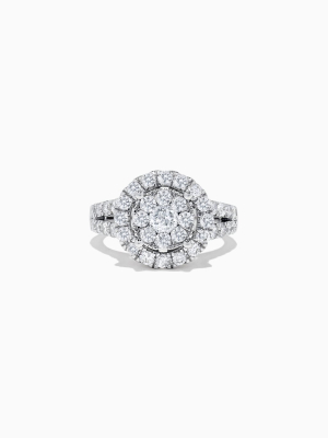 Effy Bouquet 14k White Gold Diamond Cluster Ring, 1.94 Tcw