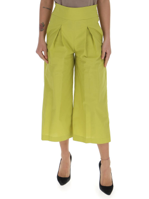 Pinko Teso Cropped Wide-leg Pants