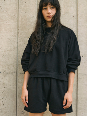 Wol Hide Easy Summer Sweatshirt In Black