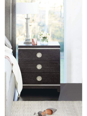 Decorage 3 Drawer Narrow Nightstand