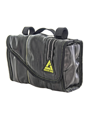 Green Guru Insulated Black Cruiser Cooler Bicycle Handlebar Bag