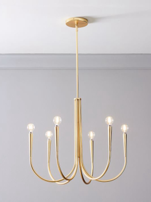 Swoop Arm Chandelier