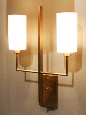 Blade Sconce Antique Brass