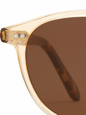 Perry | Champagne + Rue Tortoise Polarized 24k