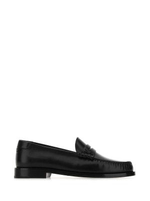 Saint Laurent Monogram Penny Loafers