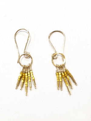 Gold Fringe Earrings