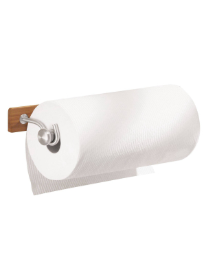 Idesign Formbu Wall Mount Paper Towel Holder Wood