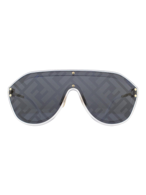 Fendi Eyewear Ff Monogram Aviator Sunglasses