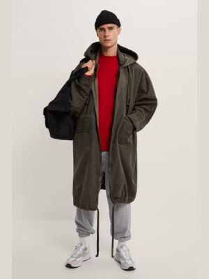 Oversized Cotton Parka