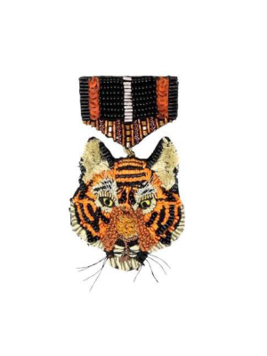 Tiger Honor Medal Brooch Pin