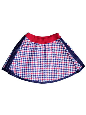 Mimisol Houndstooth Baby Skirt