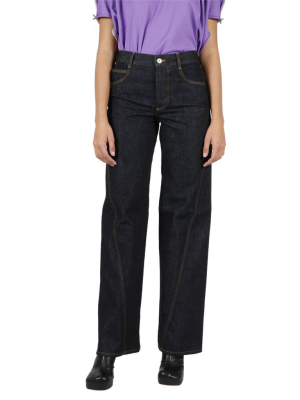 Bottega Veneta Slouchy Wide Leg Jeans