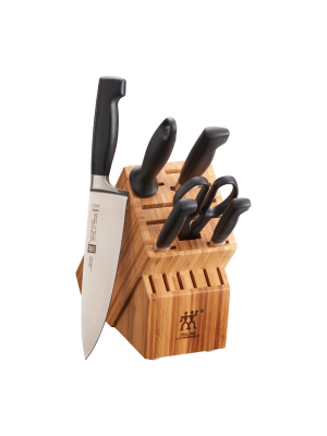 Zwilling J.a. Henckels Four Star 7-pc Knife Block Set