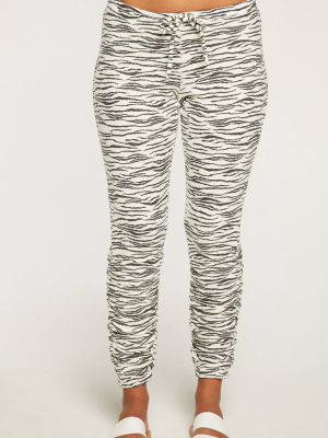 Bliss Knit Shirred Jogger