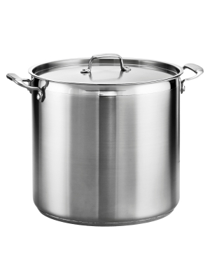 Tramontina Gourmet Induction 24 Qt. Covered Stock Pot