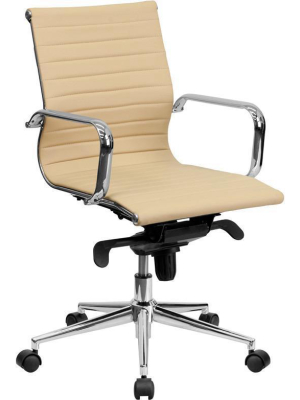 Charles Mid-back Swivel Office Chair