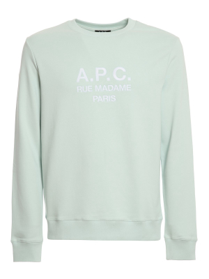 A.p.c. Rufus Logo Embroidered Sweatshirt