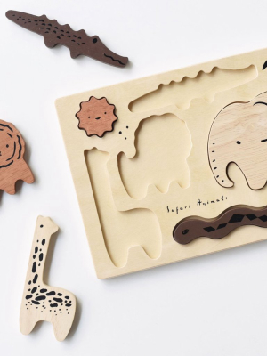 Woodland Wooden Tray Puzzle
