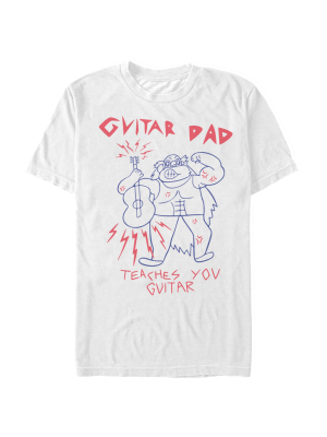 Men's Steven Universe Guitar Dad Advertisement T-shirt